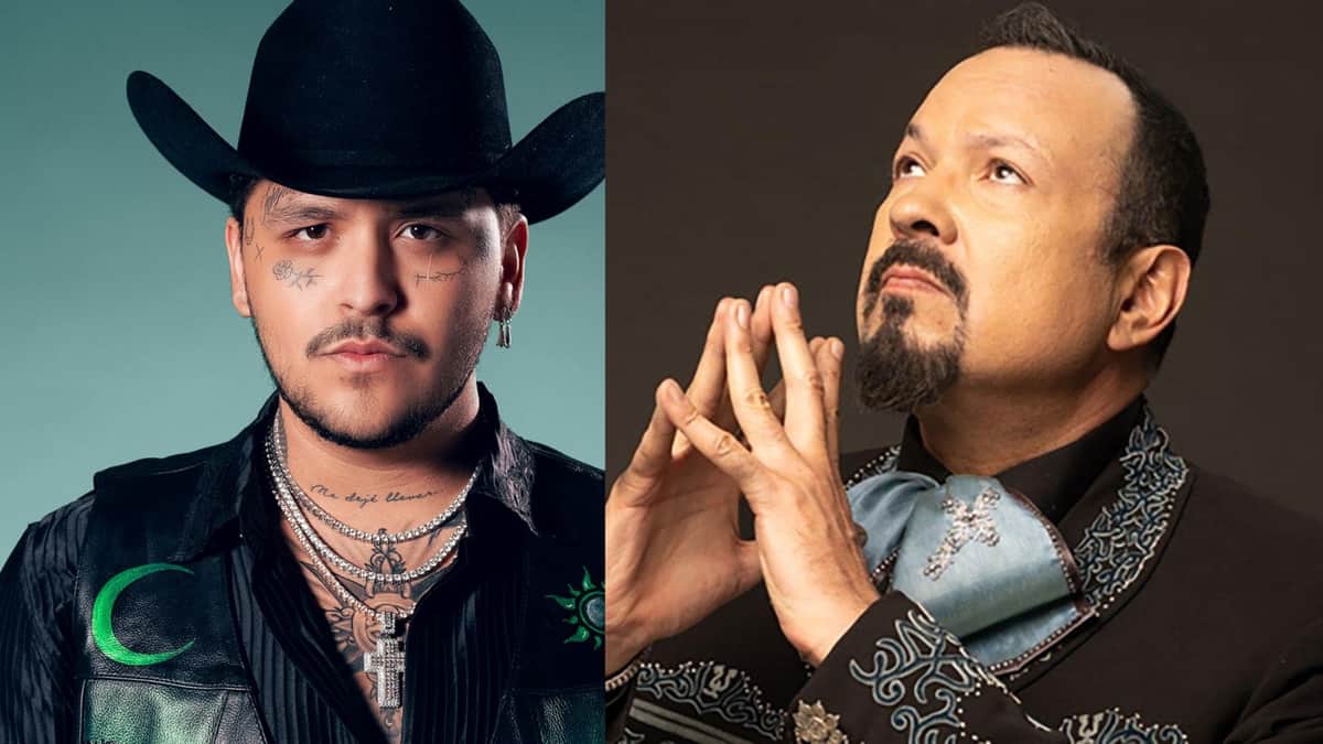 Christian Nodal revela cómo es su relación con su suegro Pepe Aguilar