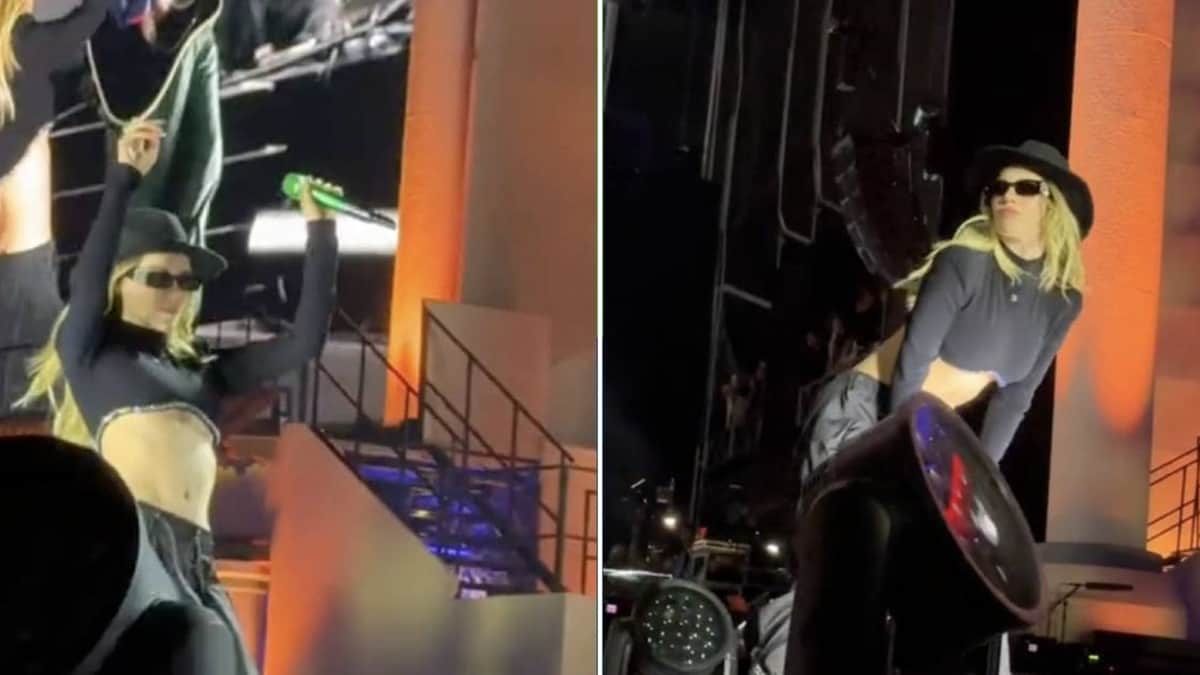 Video: Belinda aparece como artista sorpresa en Festival Arre y canta "Sapito" versión "corrido tumbado"