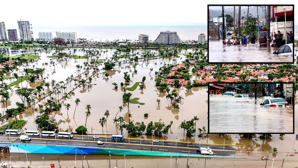 En emergencia, 40 municipios de Guerrero; colapso de caminos y falta de luz