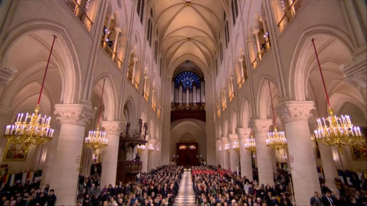 Tras cinco años de haberse incendiado, reabren catedral de Notre Dame