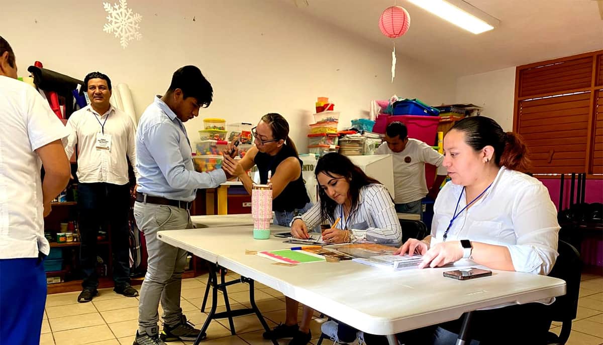 Transcurrió en calma la jornada electoral en Puerto Aventuras