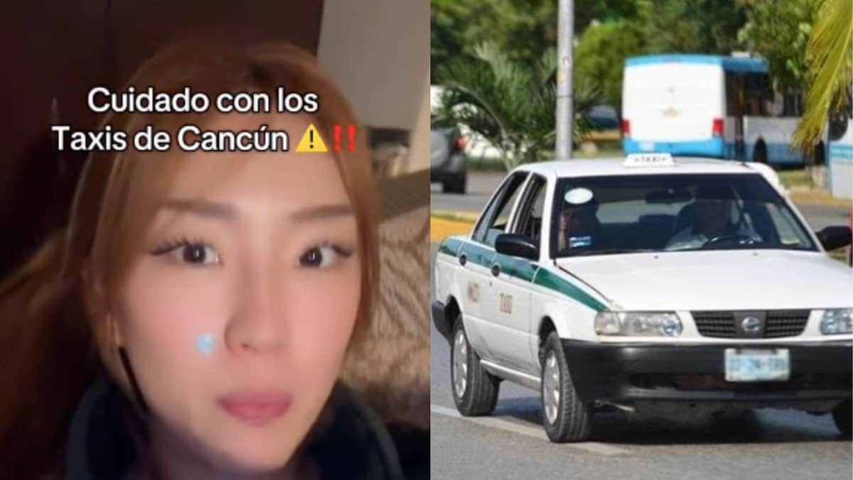 VIDEO: Taxistas de Cancún le cobran a influencer 10 MIL PESOS por llevarla del aeropuerto a la Zona Hotelera