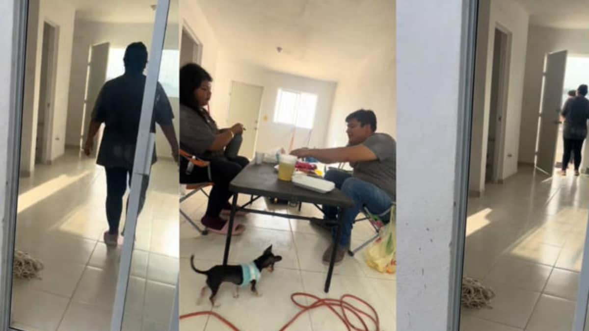 Video: Mujer presume su casa nueva en Tiktok y al día siguiente le roban los muebles en Nuevo León