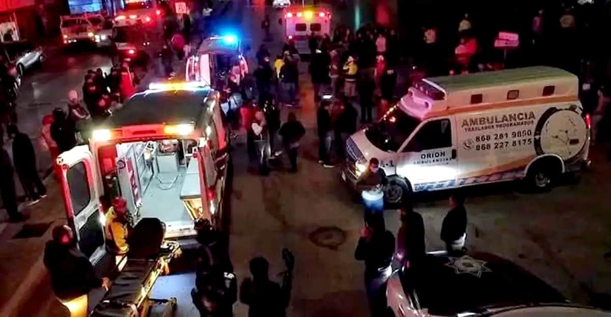 Evacuan por incendio más de 150 pacientes en hospital de Tamaulipas