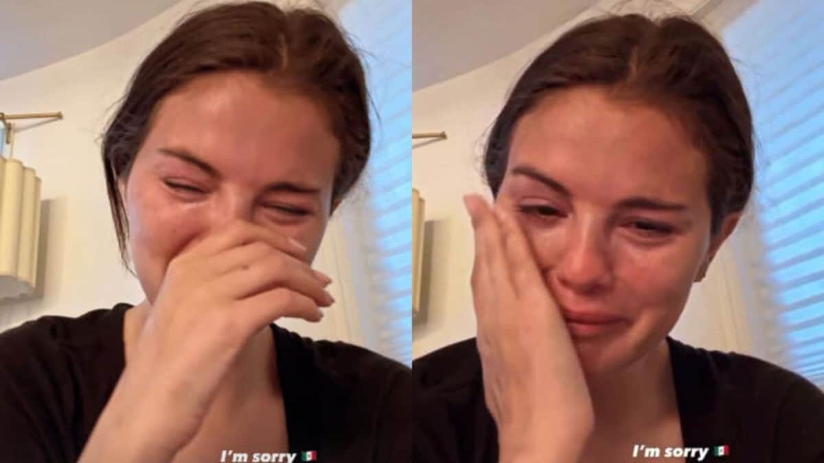 Video: Selena Gomez rompe en llanto por la deportación de personas y pide disculpas a México
