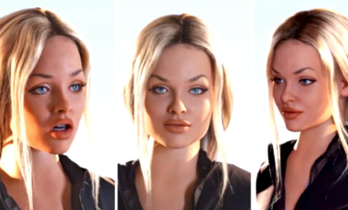 Video: Conoce a Aria, la robot humanoide para solteros que cuesta más de 200 mil pesos en Estados Unidos