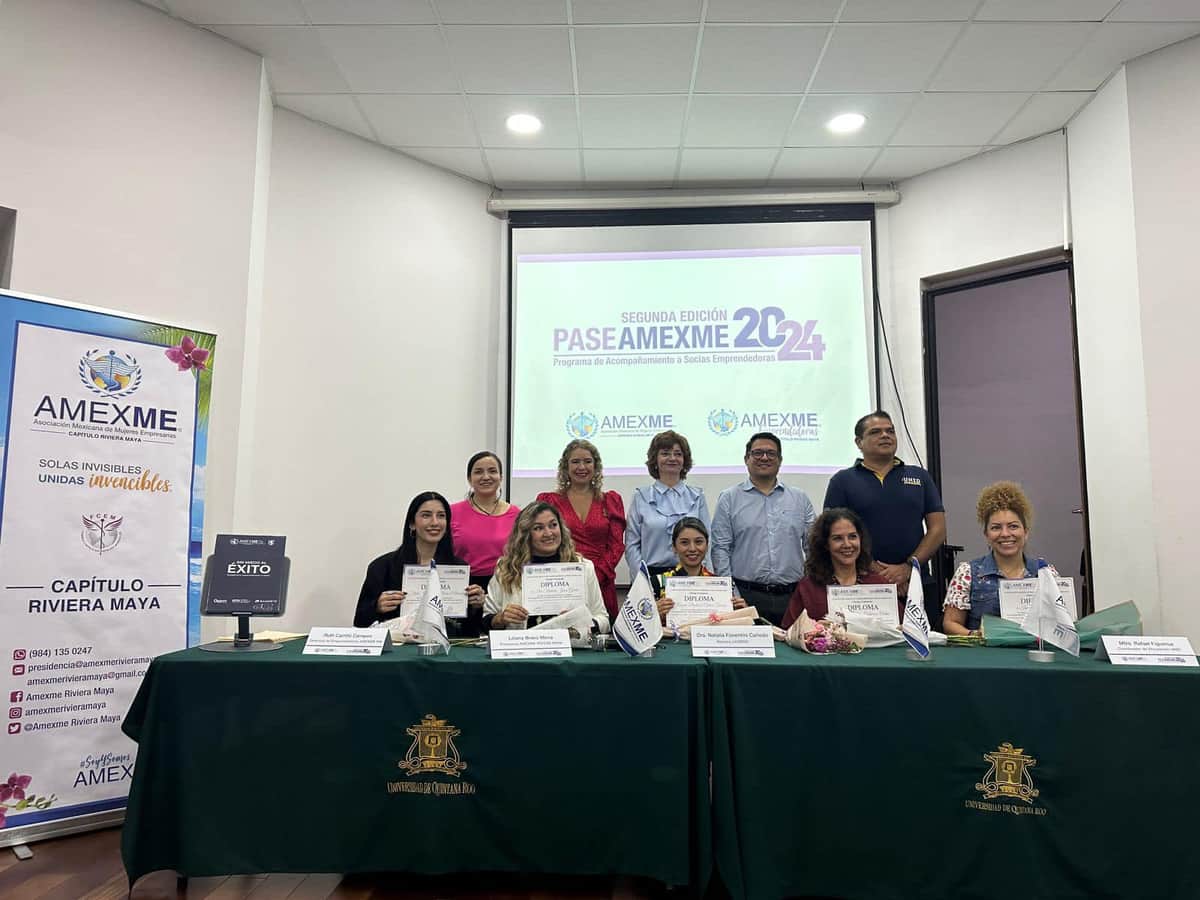 De emprendedoras a empresarias: Programa PASE de Amexme Riviera Maya transforma la vida de ocho mujeres