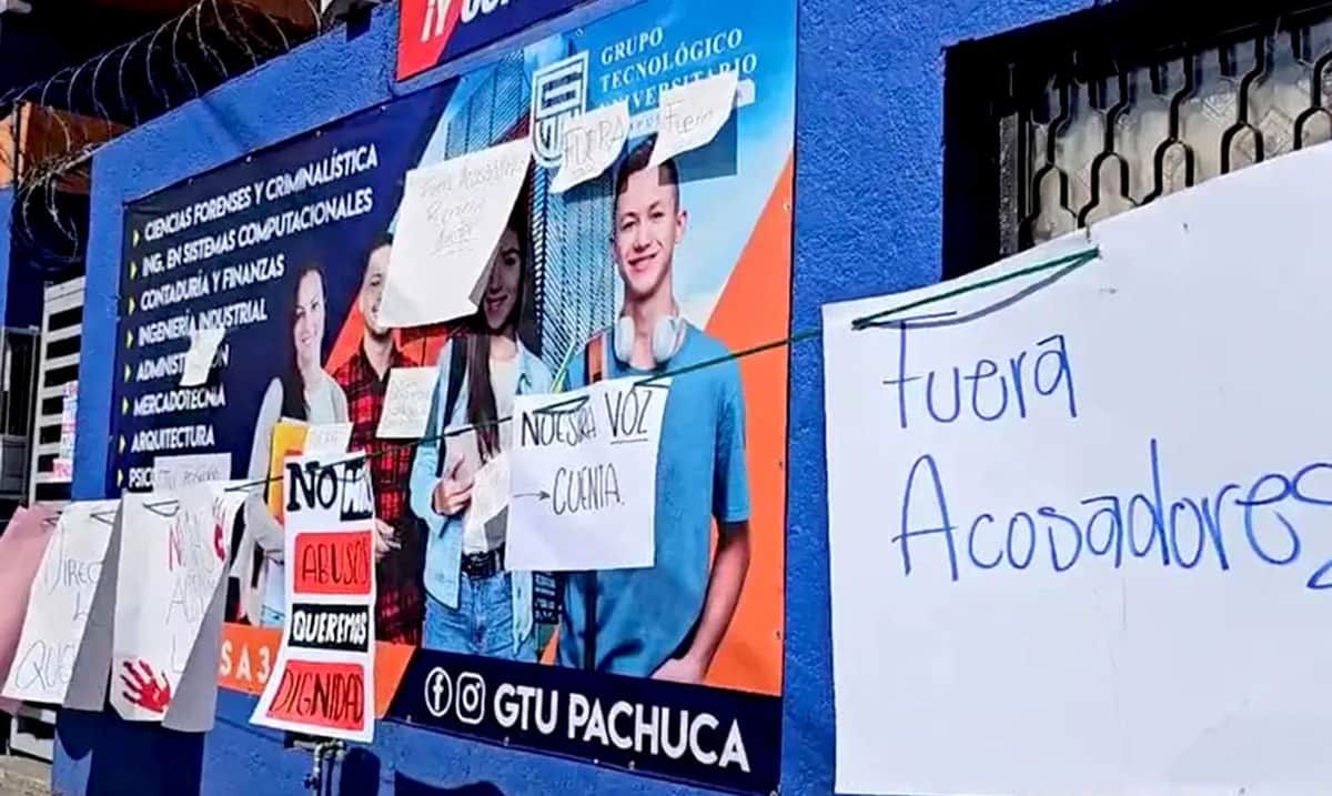 Universitarias denuncian acoso de maestros en fiesta de bienvenida en Hidalgo