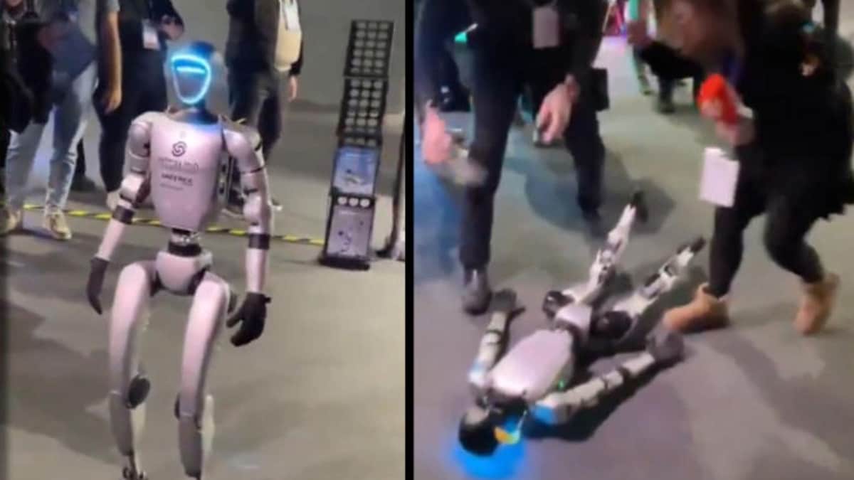 Video: Reportera manda a robot humanoide al suelo tras probar su resistencia