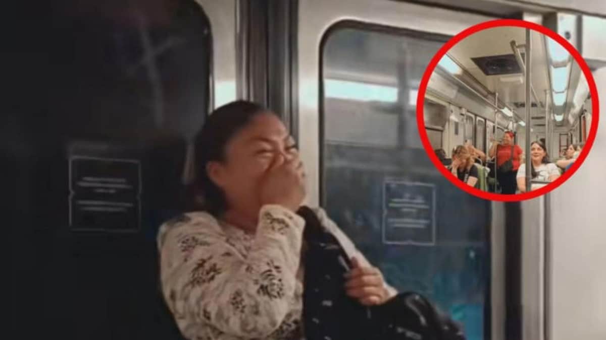 Video: Vendedora del metro organiza a las pasajeras del vagón para que le canten "Las Mañanitas" a su amiga