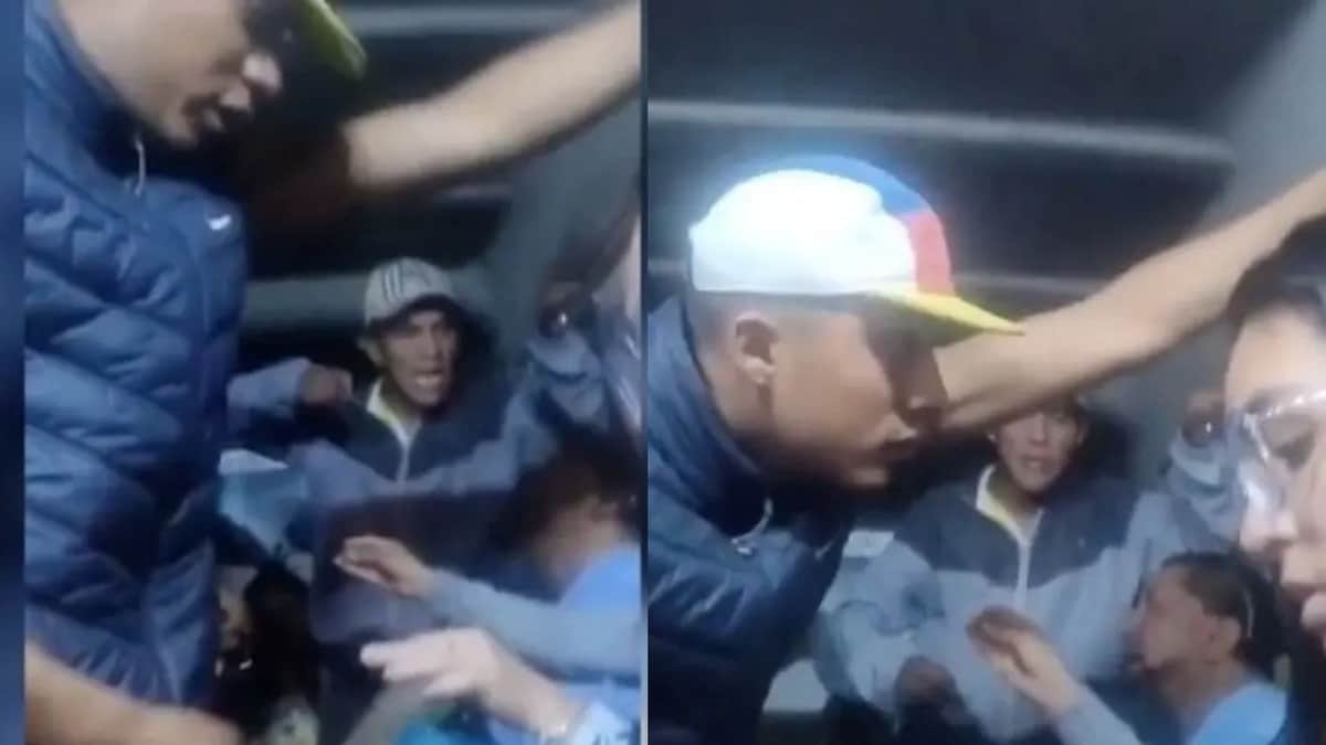 Video: Sujetos intimidan a pasajeros en Edomex para que les "cooperen" con una moneda o billete
