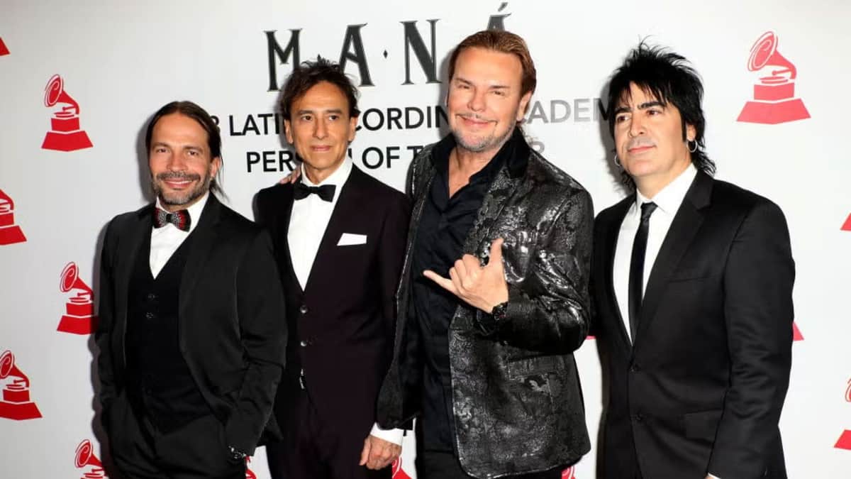 Maná se queda fuera del Salón de la Fama del Rock en su edición 2025