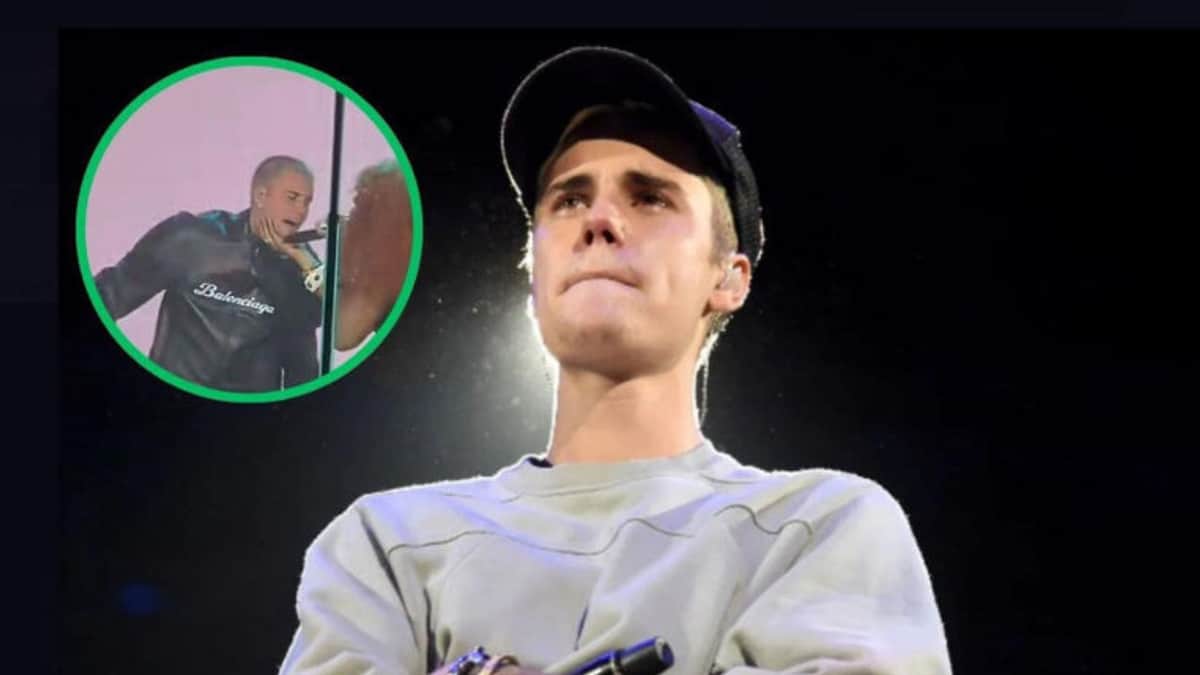 Video: Justin Bieber preocupa a los fans por su aspecto tras aparecer de sorpresa en concierto de SZA