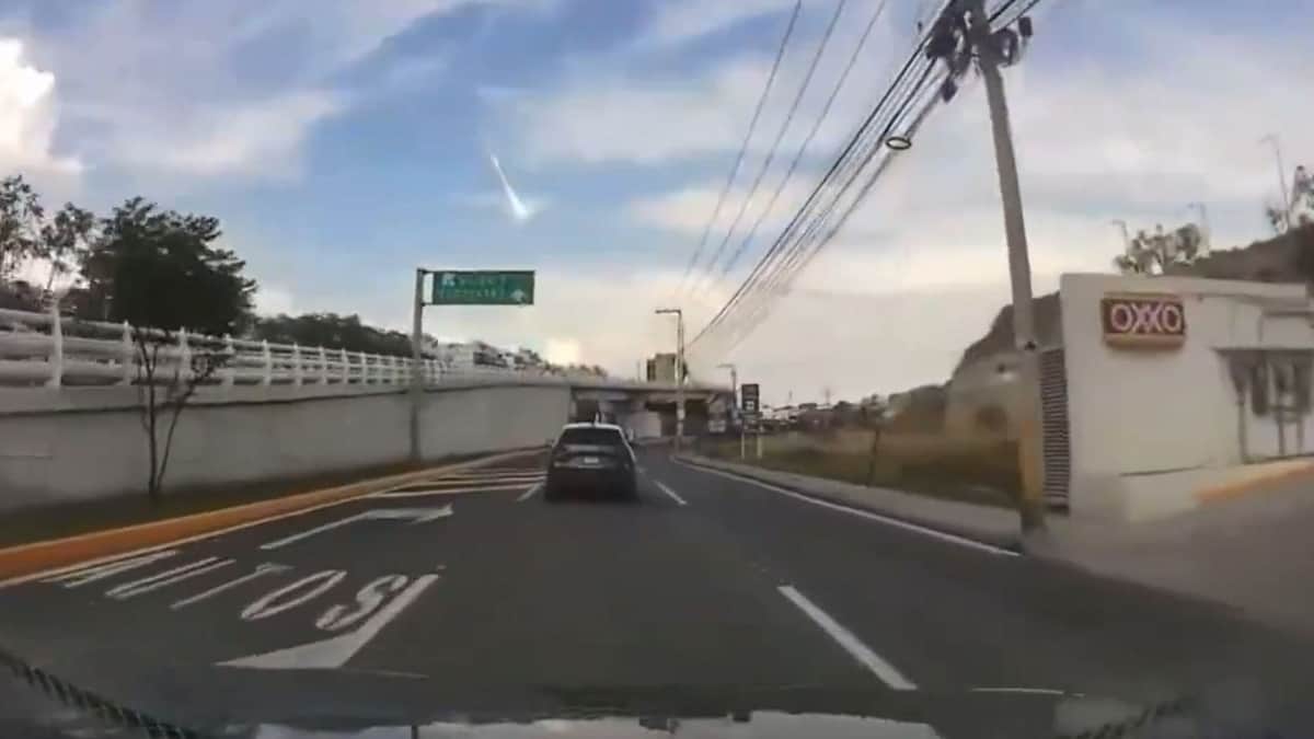 Asteroide es captado en video atravesando el cielo de San Luis Potosí