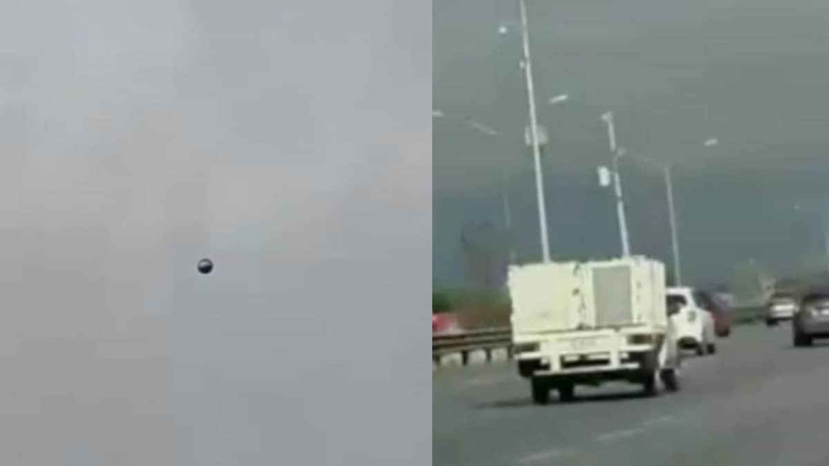 Captan misteriosa esfera plateada en el cielo de Nuevo León