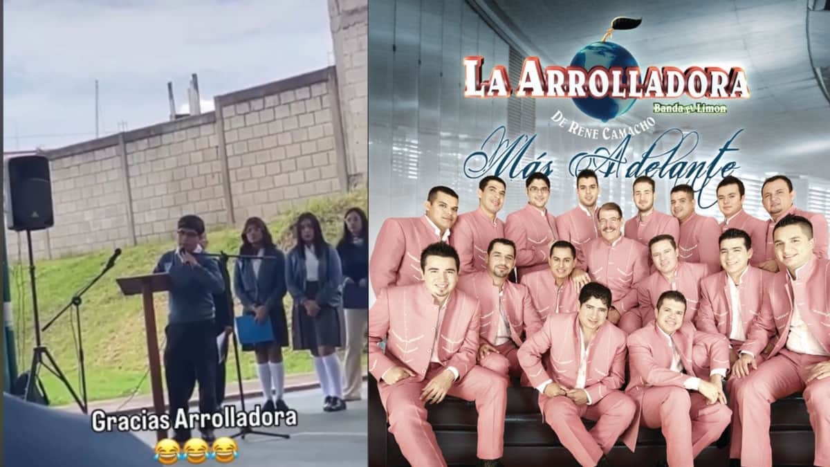 Video: Joven dedica su graduación a La Arrolladora y la banda lo invita a un concierto