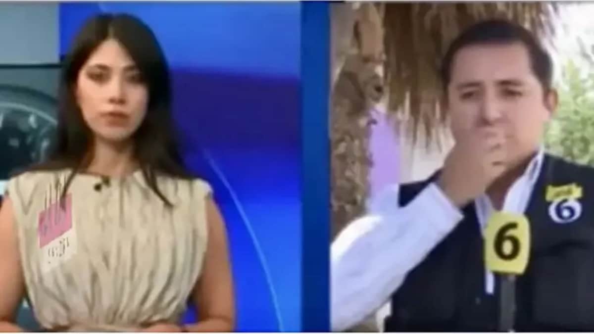 Video: Reportero sufre ataque de risa mientras cubría un robo a una farmacia en Saltillo, Coahuila