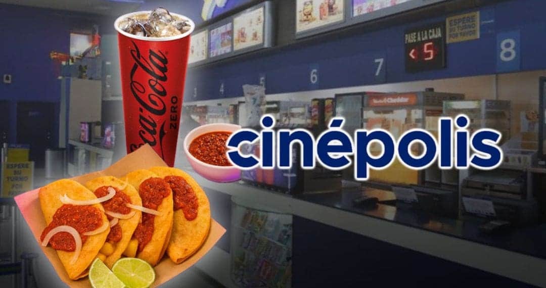 Tacos de canasta en el cine, el insólito "Combo Godín" de Cinépolis
