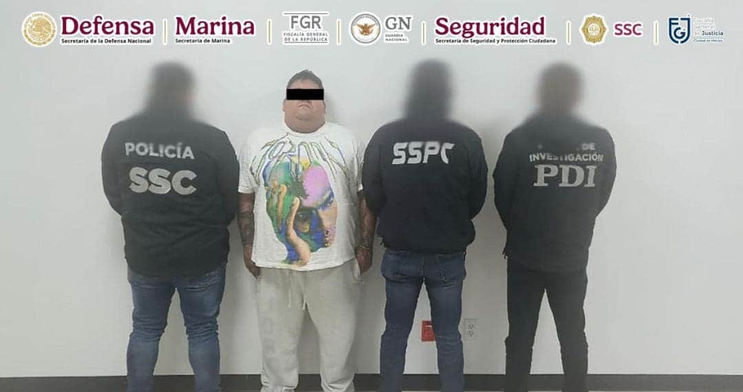 Detienen a “El Roto” en Edomex; vinculado a presunto feminicidio y narcomenudeo
