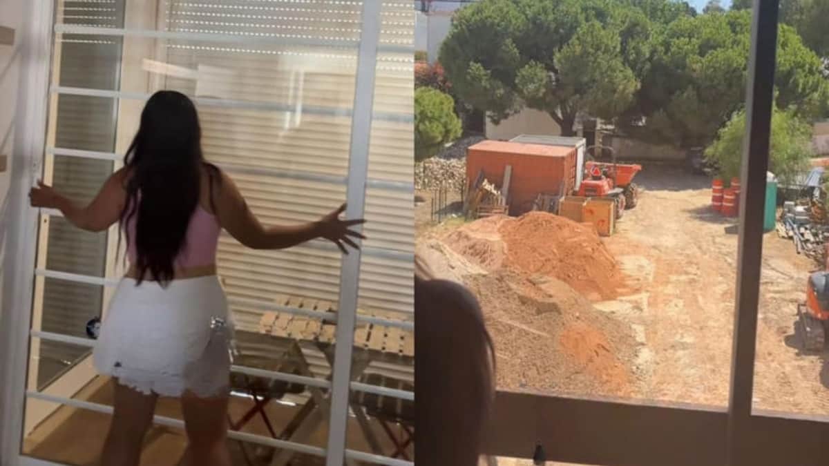 Video: Jóvenes alquilan departamento con vista al mar por Airbnb en Portugal; construcción les arruina el paisaje