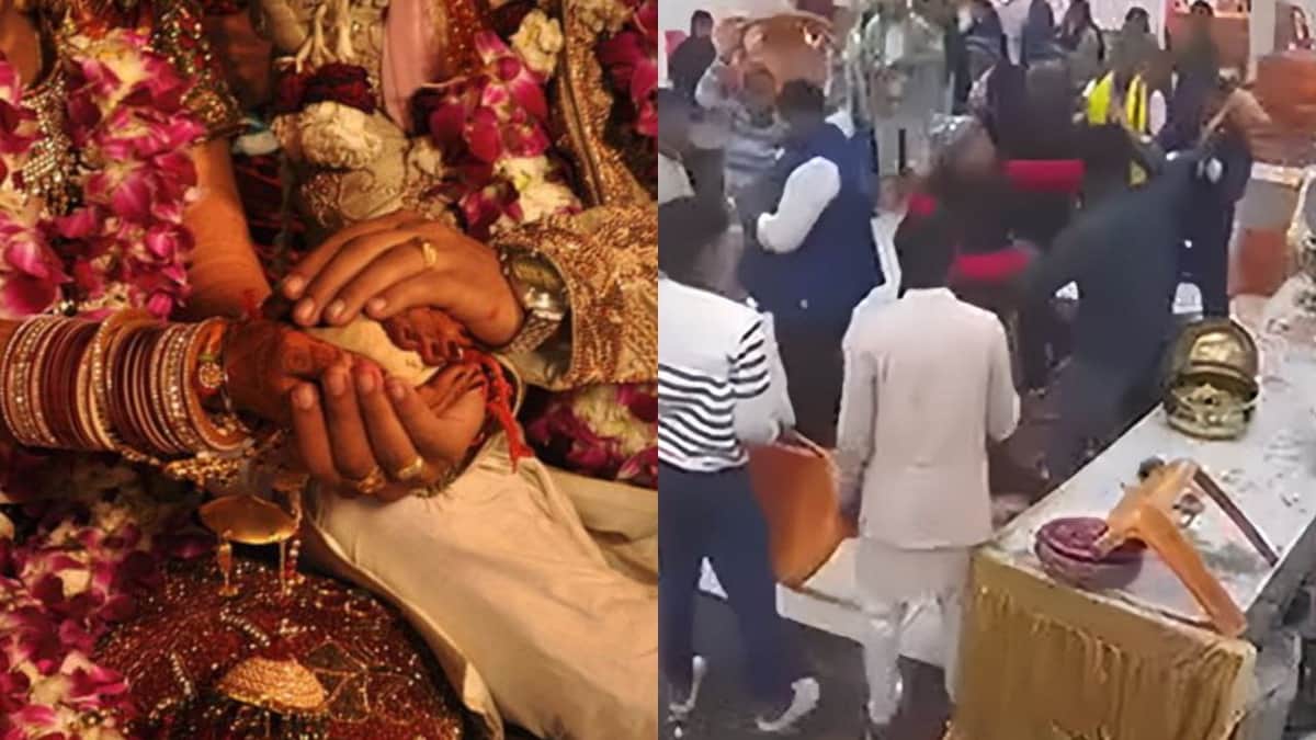 Video: Fiesta de bodas en Bodh Gaya, India termina en brutal pelea porque el salón quedó sin postre