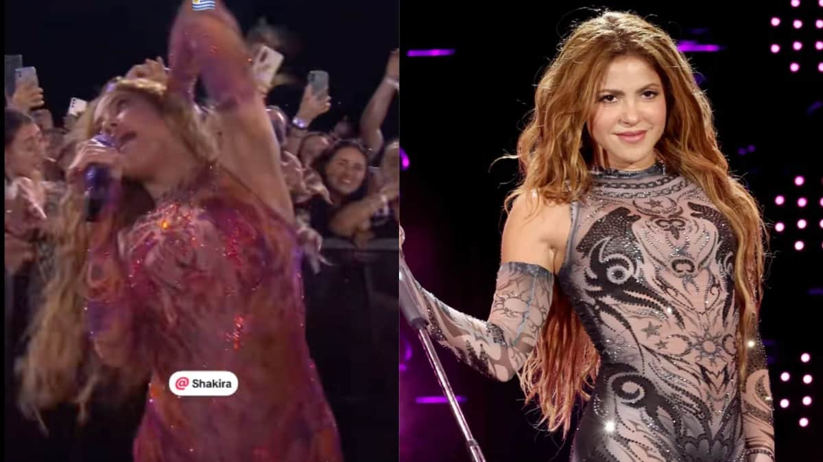 Video: Fan le jala el cabello a Shakira en pleno concierto en Montevideo, Uruguay