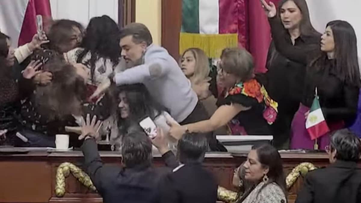Video: Diputadas del PAN y Morena se "agarran del chongo" en plena sesión del Congreso de la CDMX