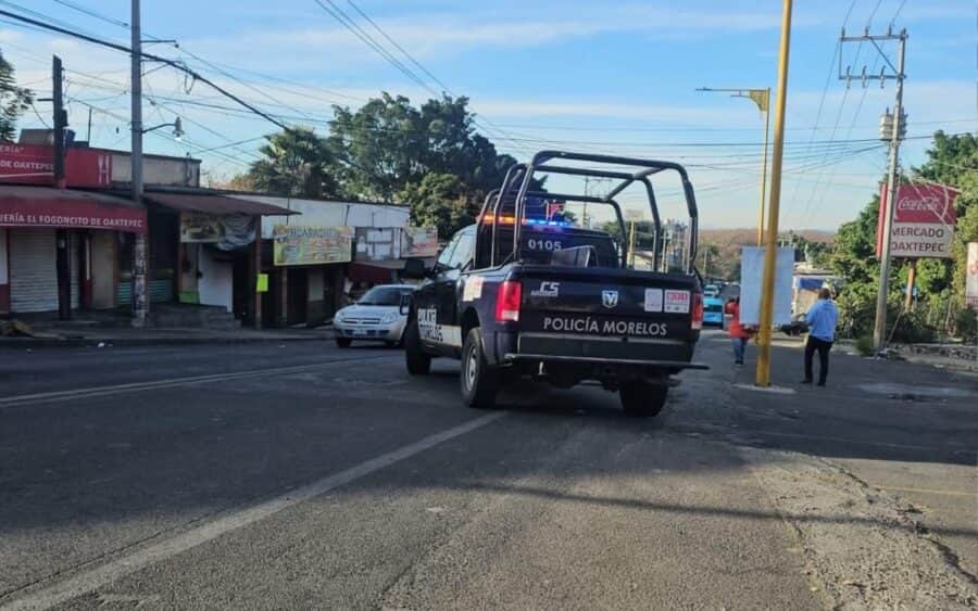 Enfrentamiento deja un muerto y dos policías heridos en Yautepec, Morelos