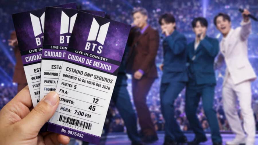 Boletos de BTS en México alcanzan los 100 mil pesos en reventa, superando por mucho su costo inicial
