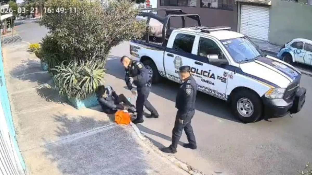 Video: Joven jardinero es golpeado por policías en alcaldía Coyoacán, CDMX