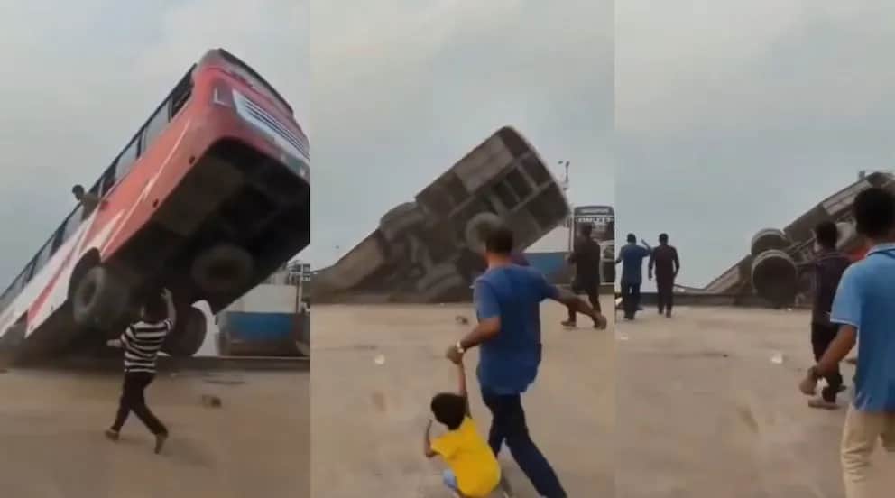 Video: Cae autobús a un río y deja al menos 26 muertos en Bangladesh