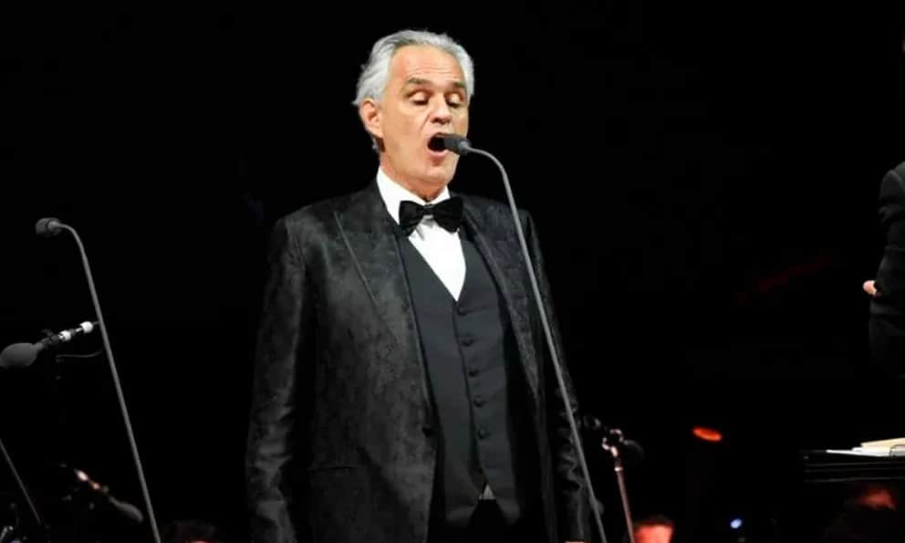 Cantante Andrea Bocelli dará un concierto gratis en CDMX