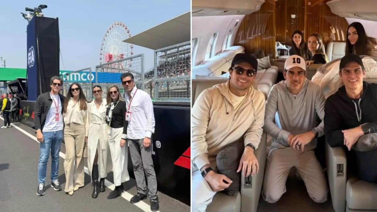 Diputado del Partido Verde presume foto con Checo Pérez en el GP de Japón