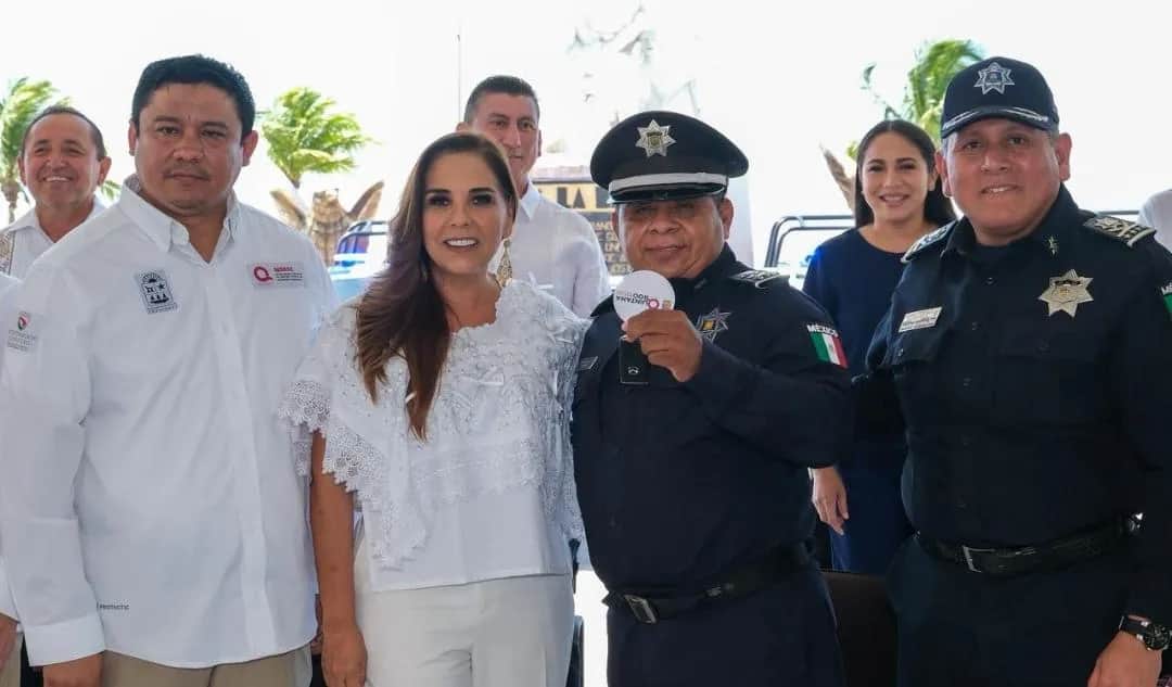 Mara Lezama invierte 100 mdp para reforzar la seguridad en Q. Roo