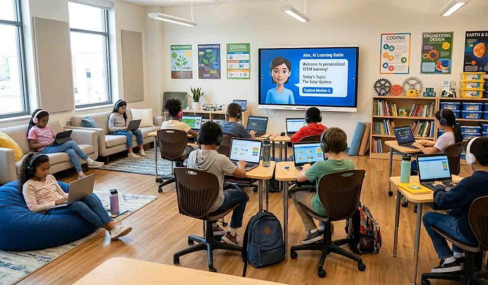 Abre primera escuela que reemplaza a profesores por inteligencia artificial en Estados Unidos