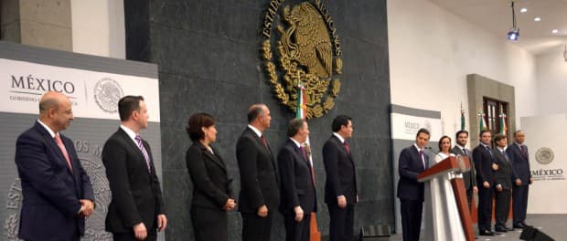 LA MISMA GATA PERO REVOLCADA: Anuncia Peña cambios y enroques en gabinete; Ruiz Massieu va SRE e hijo de Miguel de la Madrid, a Sectur; Robles a Sedatu, Nuño a la SEP y Meade a Sedesol; Pacciano, a Semarnat