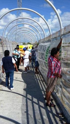 Piden con pancartas esclarecer homicidio de fotoperiodista