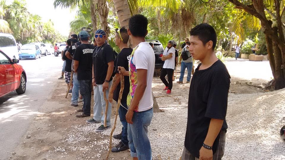 Estalla conflicto en Tulum, desalojan 18 hoteles y predios