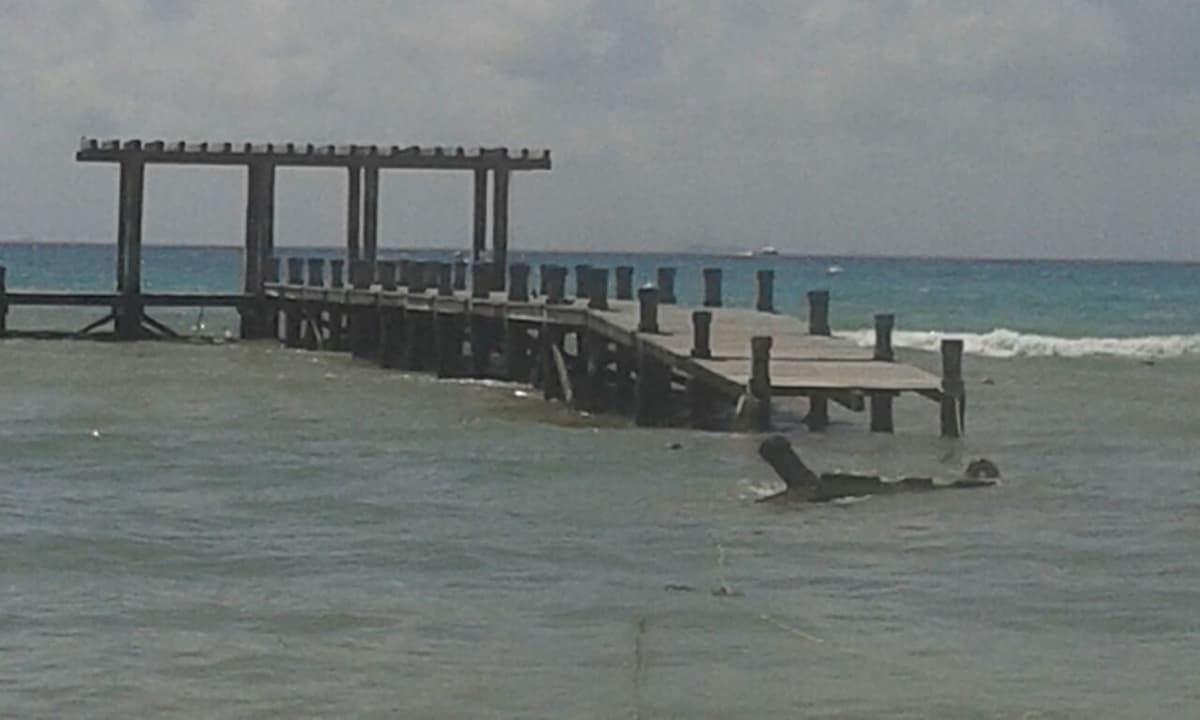 Se deslinda municipio de seguridad en muelle rústico