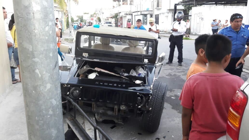 Italiano chocante no quiso asumir su respondabilidad en accidente.