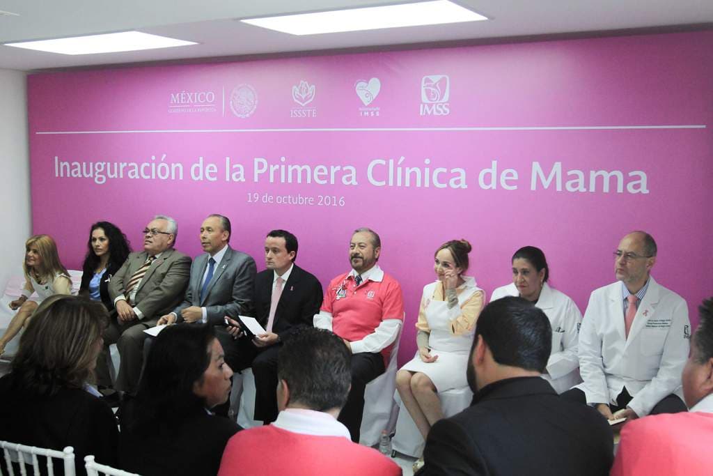 Inaugura IMSS primera clínica de la mama en la CDMX