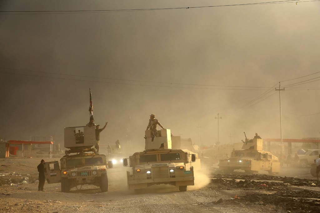 Fuerzas iraquíes ralentizan su avance hacia Mosul