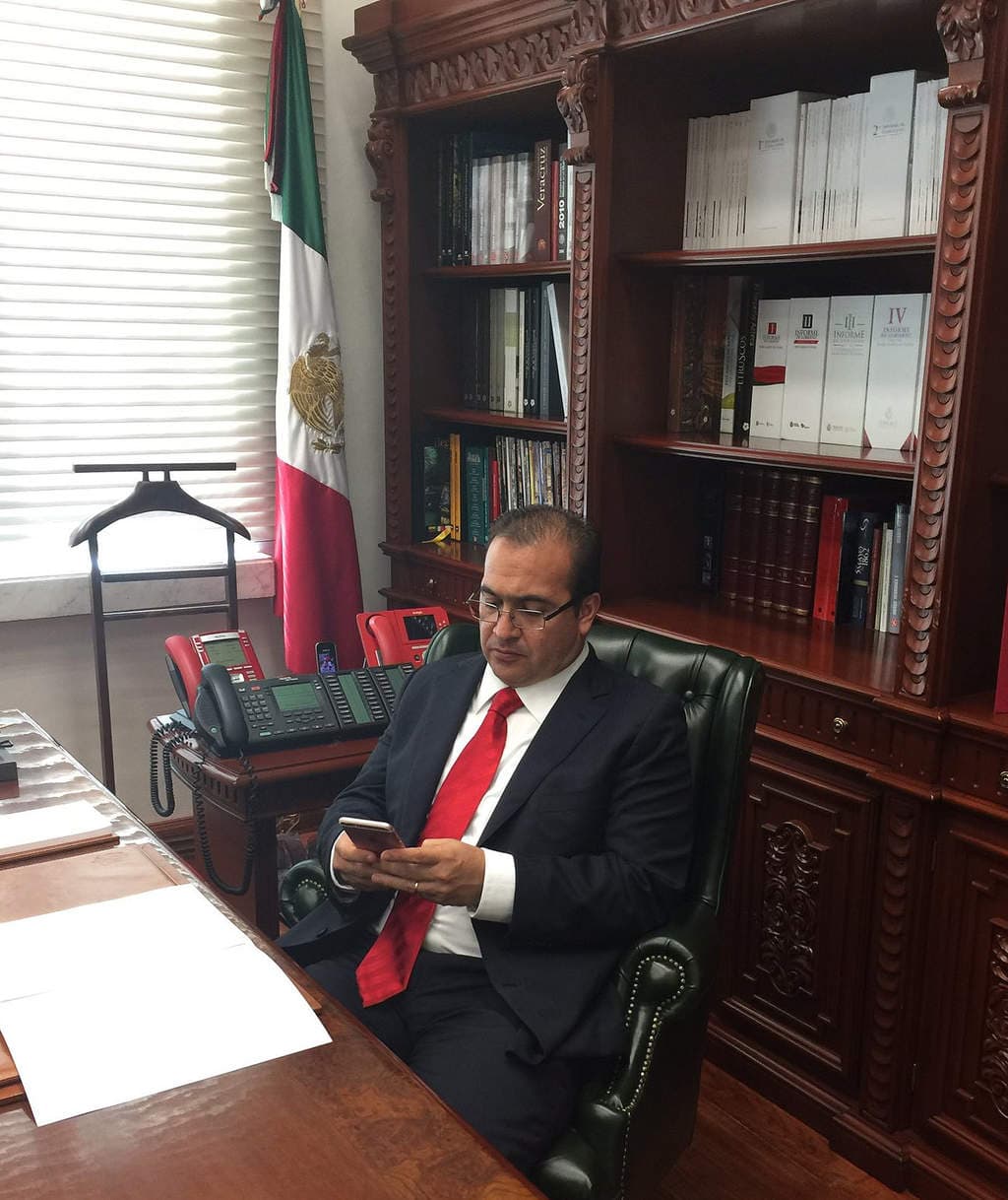 Javier Duarte ya no tiene fuero: Ramírez Nieto