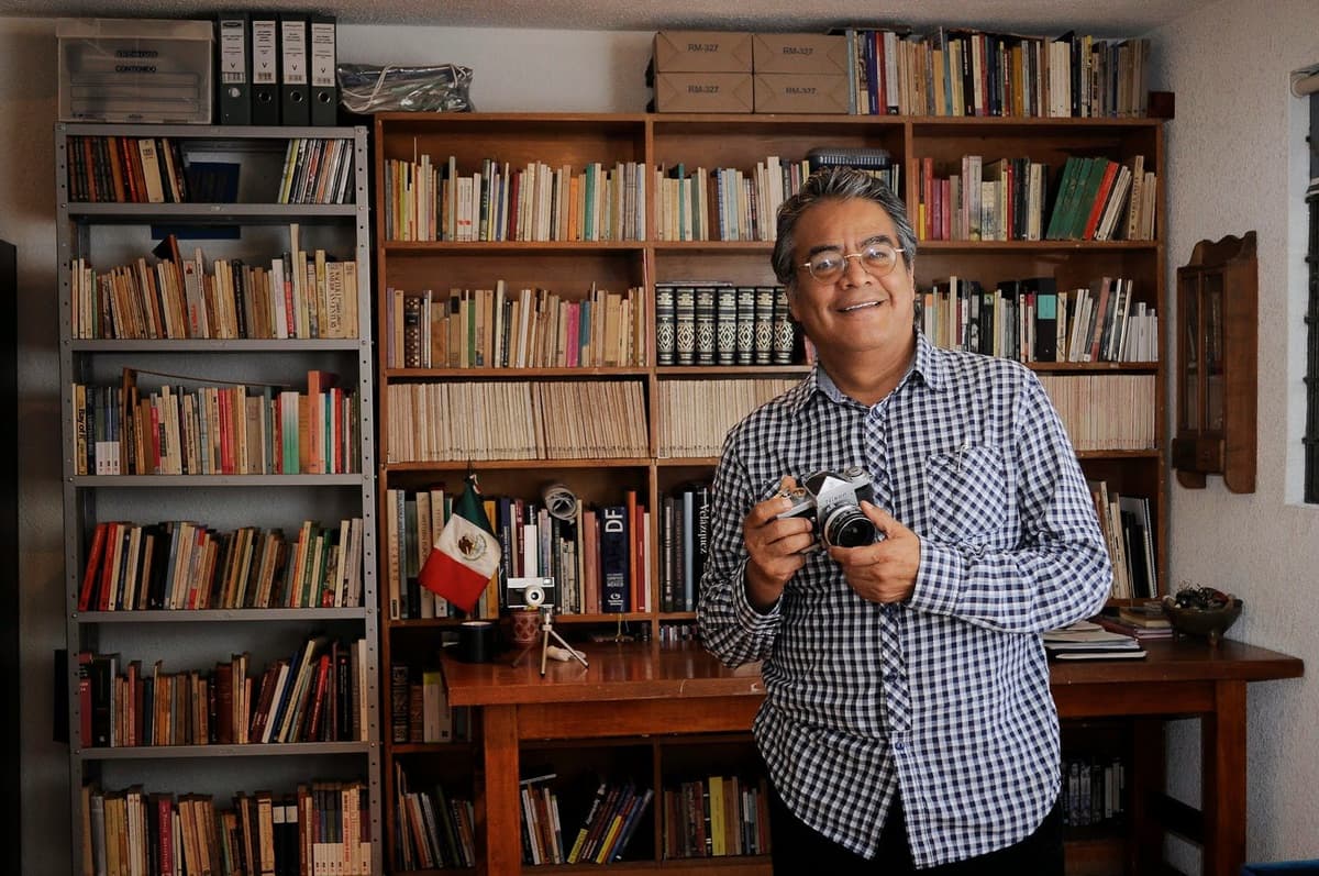 Portarretrato: Pedro Valtierra, fotógrafo.