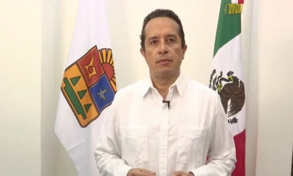 Mensaje de Carlos Joaquín Gobernador del Estado de Quintana Roo, México