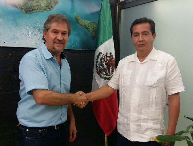 Sufre accidente automovilístico el Secretario de Medio Ambiente Alfredo Arellano