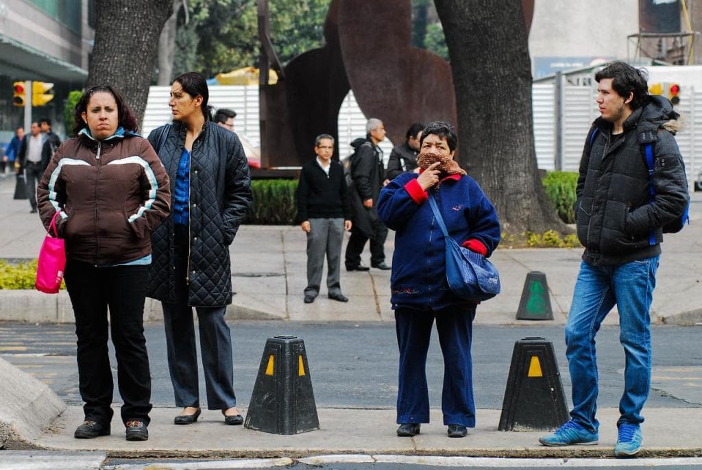 Bajan temperaturas en la mayor parte de México