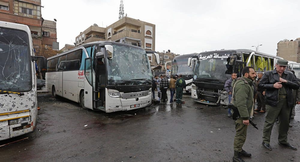 Al menos 40 muertos en ataque con bombas contra peregrinos en Damasco