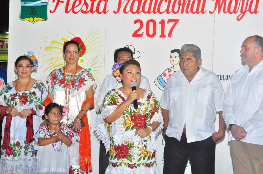 Apertura de la Fiesta Tradicional Maya de Tulum