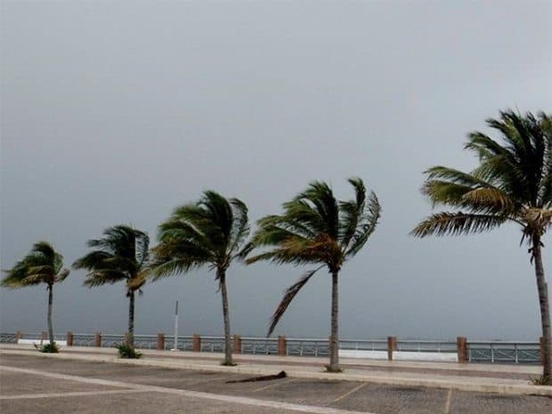 Vientos fuertes y potencial de lluvia se esperan en la mayor parte del país